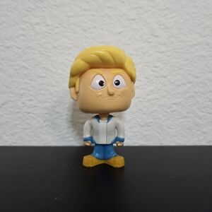 2021 Scooby Doo Fred Bobblehead Toy #4 McDonald's Happy Meal Hanna Barbera